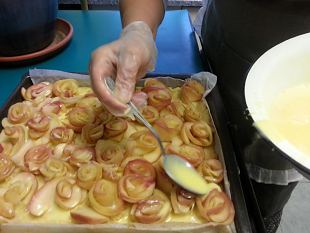 Kuidas teha kõige ilusamat õunakooki