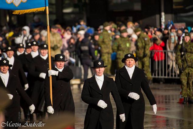 Eesti Vabariigi 100. aastapäeva paraad. Foto: Martin Andreller 